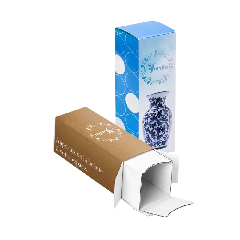 1000.00000 Boîtes En Carton Renforcées Personnalisées 9x9x18 cm - Easyflyer