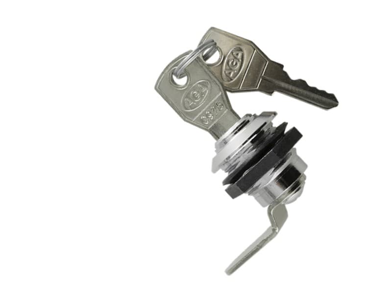 Serrure coffret avec clé 455E